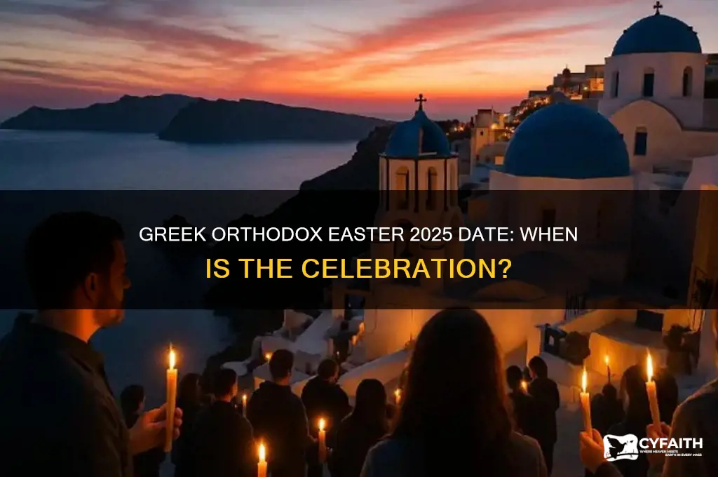 when is easter 2025 greek orthodox