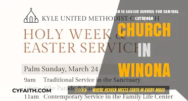 Central Lutheran Church Winona: Easter Service Schedule Announced