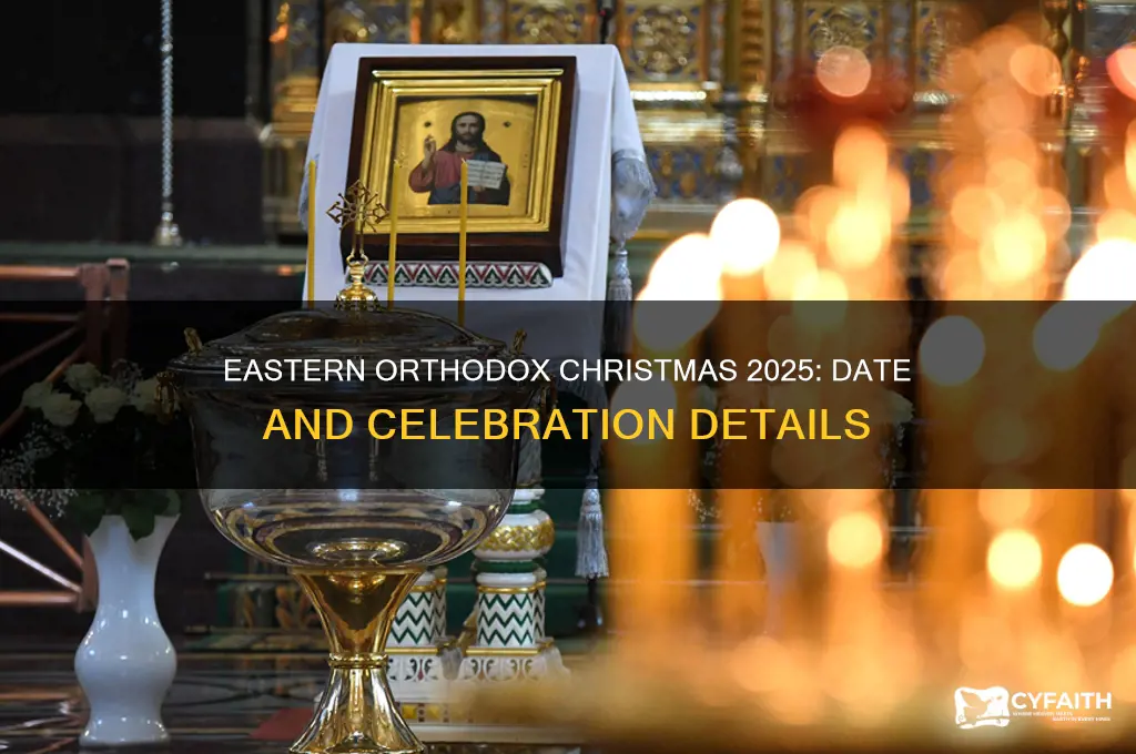 when is eastern orthodox christmas 2025
