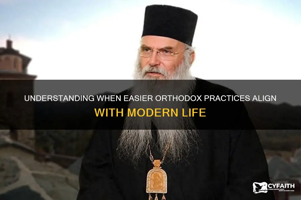 when is easyer orthodox