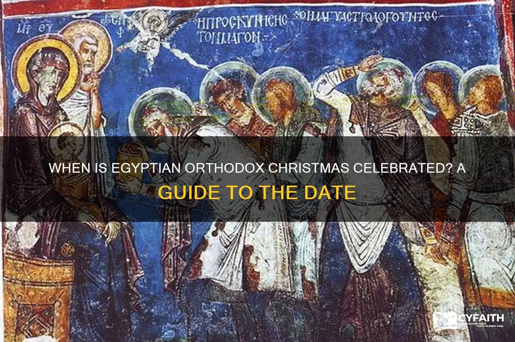when is egyptian orthodox christmas