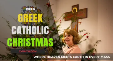 Greek Catholic Christmas Date: Traditions and Celebrations Explained
