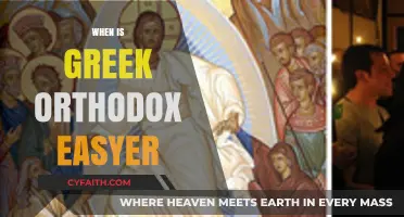 When Does Greek Orthodox Easter Fall: A Yearly Date Guide