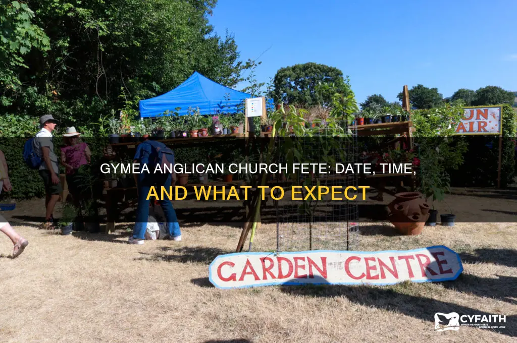 when is gymea anglican church fete