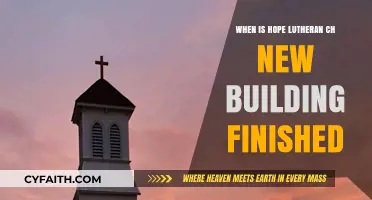 New Horizons: Hope Lutheran Church's Building Completion Update