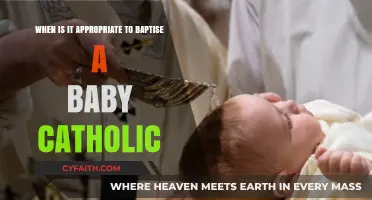 Appropriate Timing for Catholic Baby Baptism: A Parent's Guide