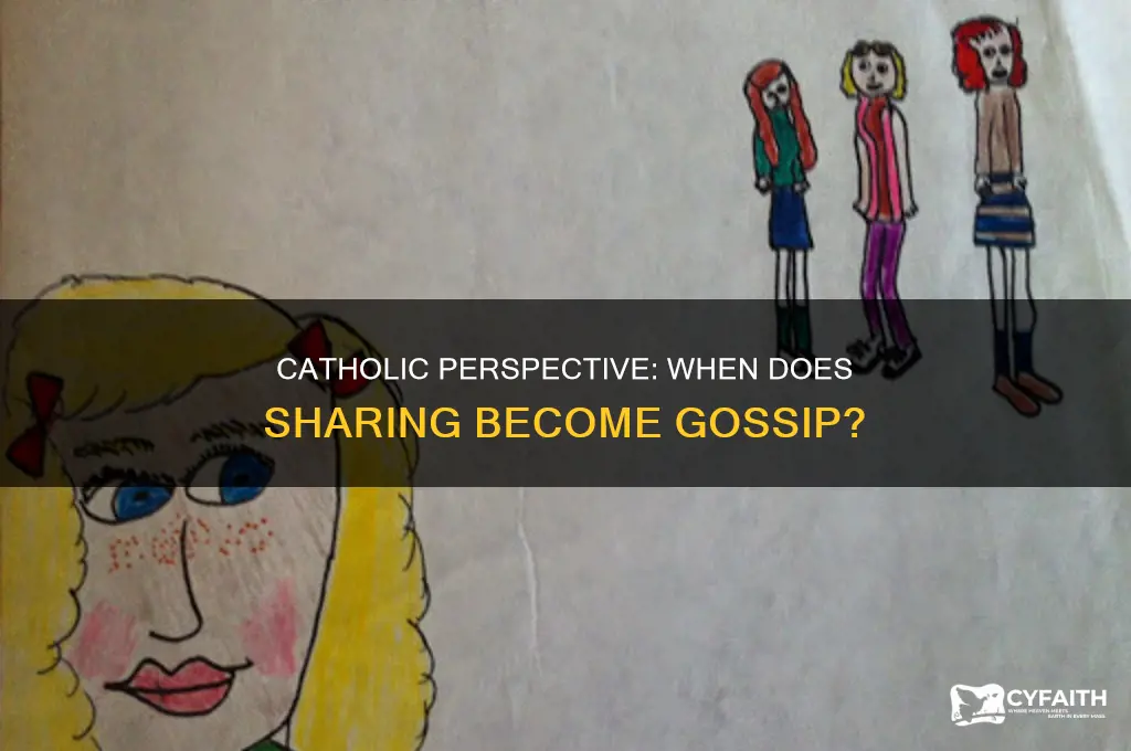 when is it gossip catholic