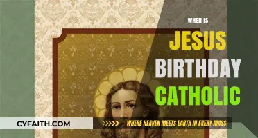When Is Jesus' Birthday Celebrated in Catholic Tradition?