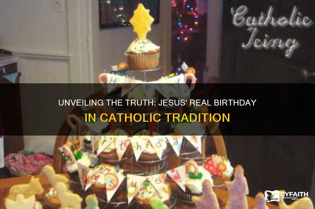 when is jesus real birthday catholic