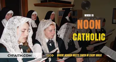 Understanding Noon in Catholic Tradition: Timing, Significance, and Practices
