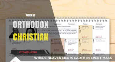 Understanding the Orthodox Christian Calendar: Key Dates and Traditions