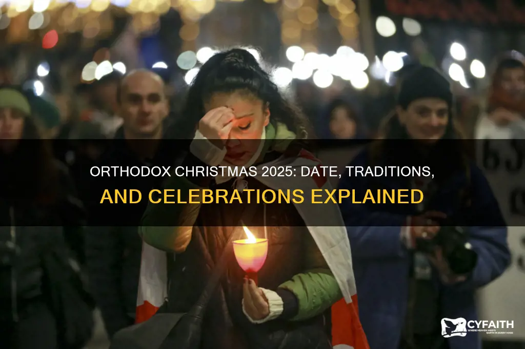 when is orthodox christmas 2025