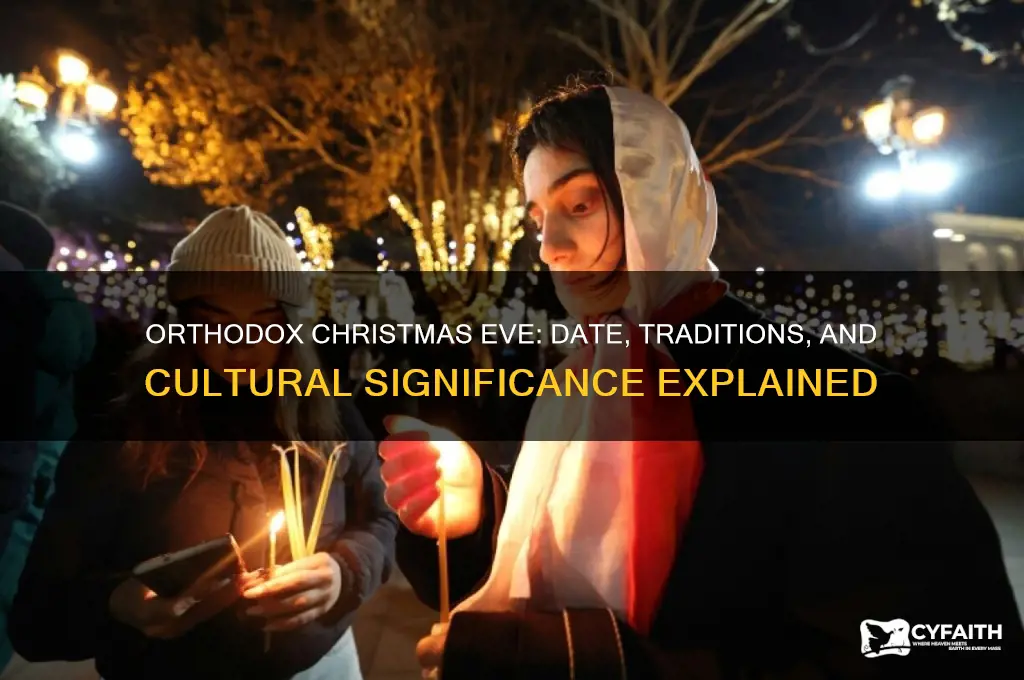 when is orthodox christmas eve