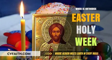 Orthodox Easter Holy Week Dates: A Guide to Observing the Sacred Days
