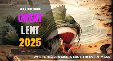Orthodox Great Lent 2025: Dates and Observance Guide