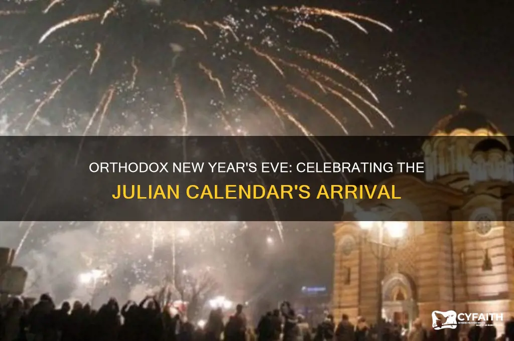 when is orthodox new year
