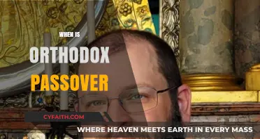 Orthodox Passover Dates: Understanding the Timing and Traditions