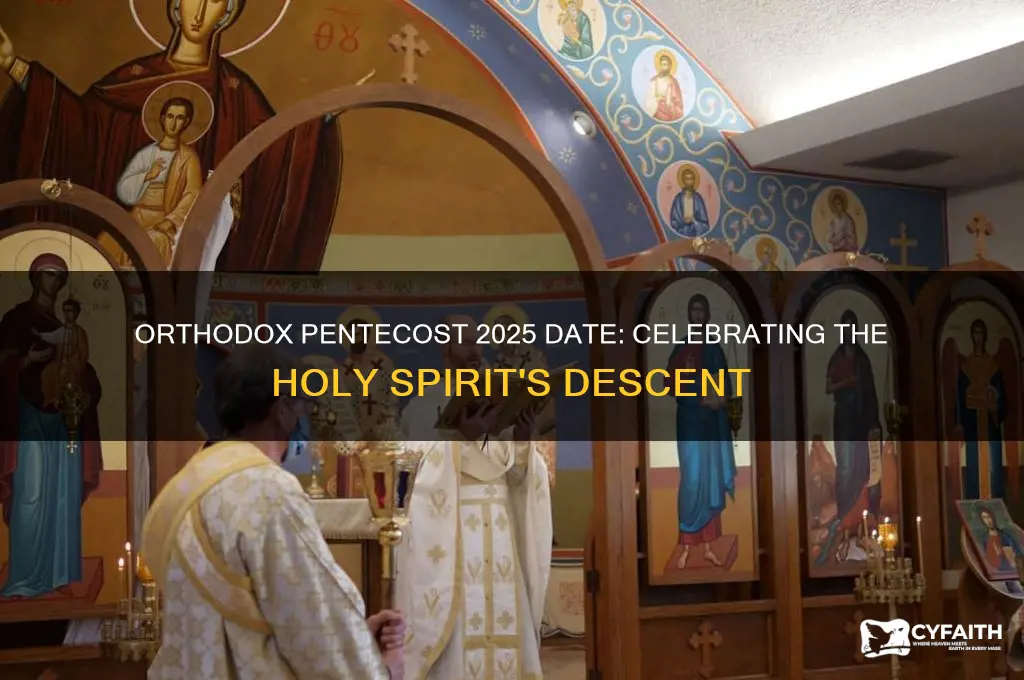 when is orthodox pentecost 2025