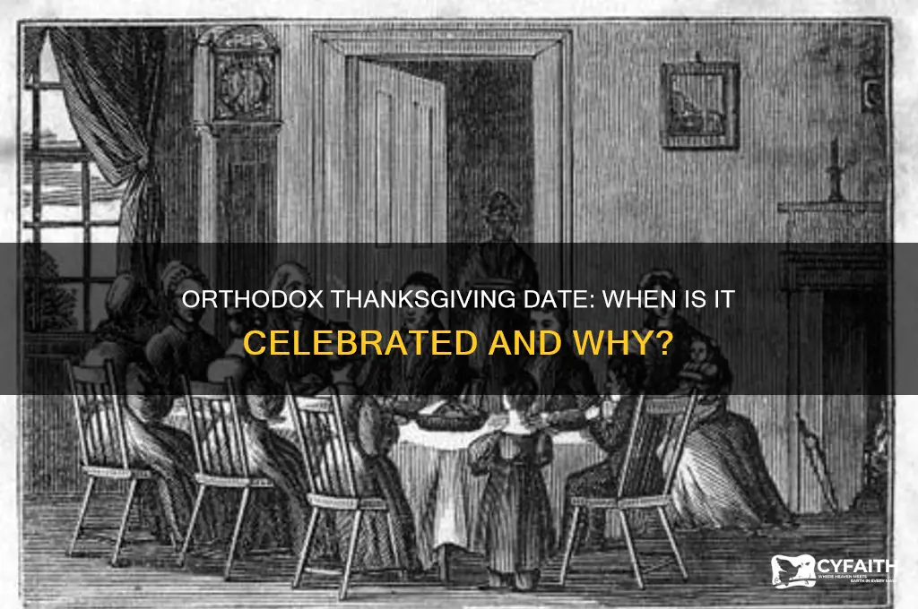 when is orthodox thanksgiving