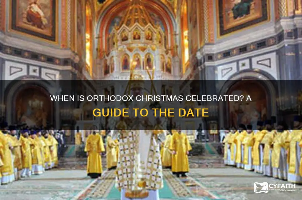 when is orthodox xmas