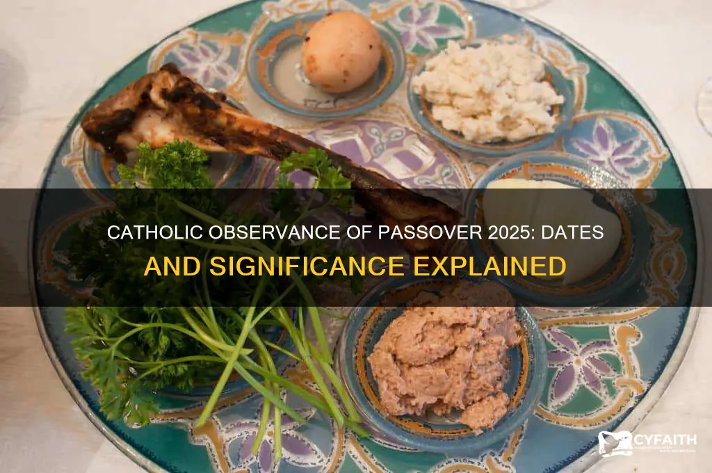 when is passover 2025 catholic