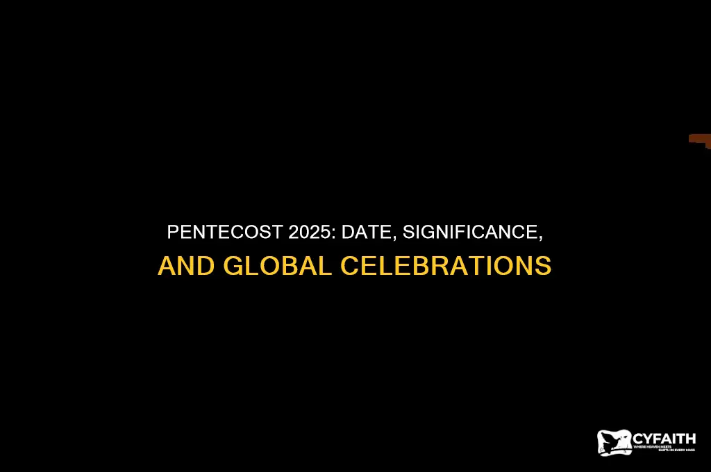 when is pentecost this year 2025