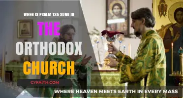 Psalm 135 in Orthodox Liturgy: Timing and Significance Explained