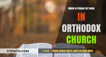 Psalm 137 in Orthodox Liturgy: Timing and Significance Explained