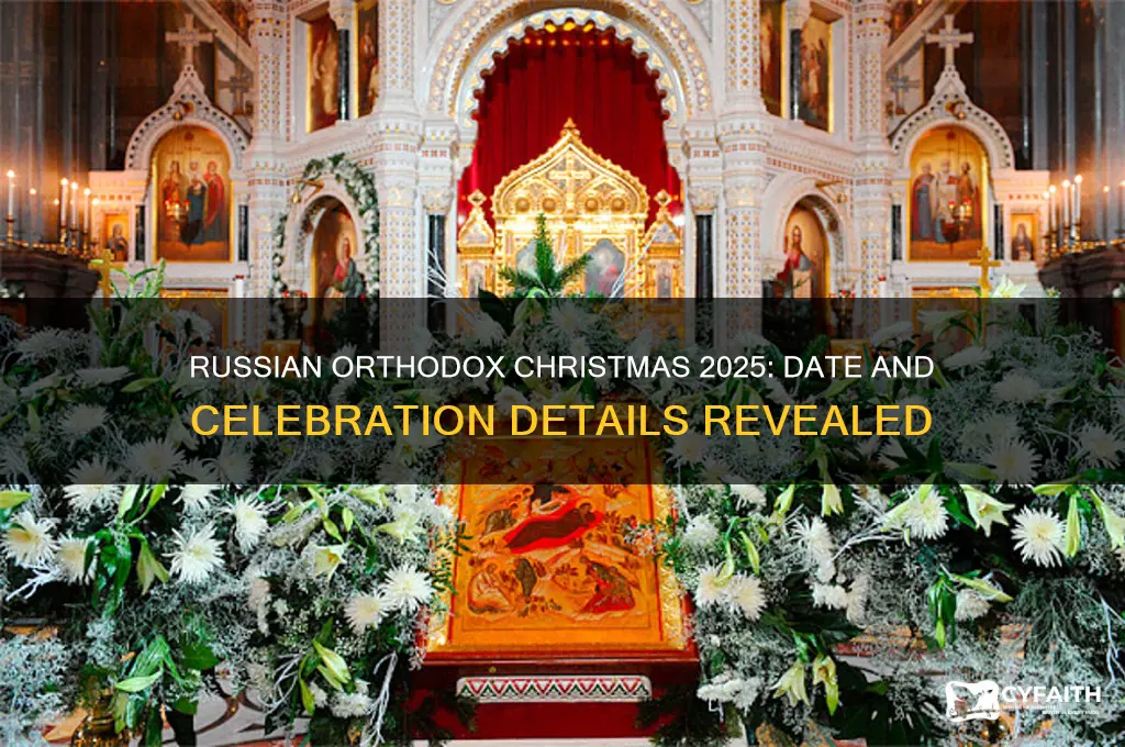 when is russian orthodox christmas 2025