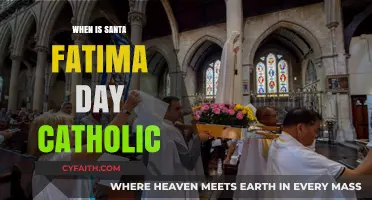 When Is Santa Fatima Day Celebrated in the Catholic Faith?
