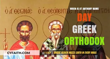 Greek Orthodox St. Anthony Name Day: Date and Traditions Explained