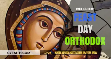 Celebrating St. Mary's Feast Day in Orthodox Tradition: Date and Significance