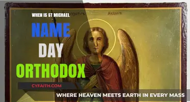 St. Michael the Archangel Orthodox Name Day Celebrations and Dates