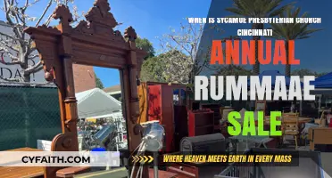 Sycamore Presbyterian Church Cincinnati Annual Rummage Sale Date Revealed