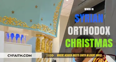 Syrian Orthodox Christmas Date: Traditions and Celebrations Explained
