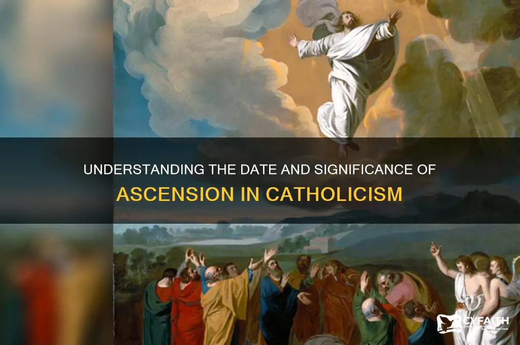 when is the ascension catholic