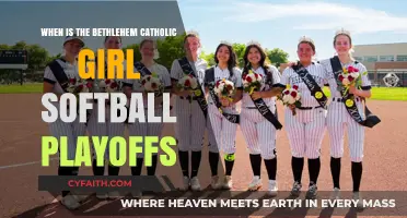 Bethlehem Catholic Girls Softball Playoffs Schedule: Dates and Details
