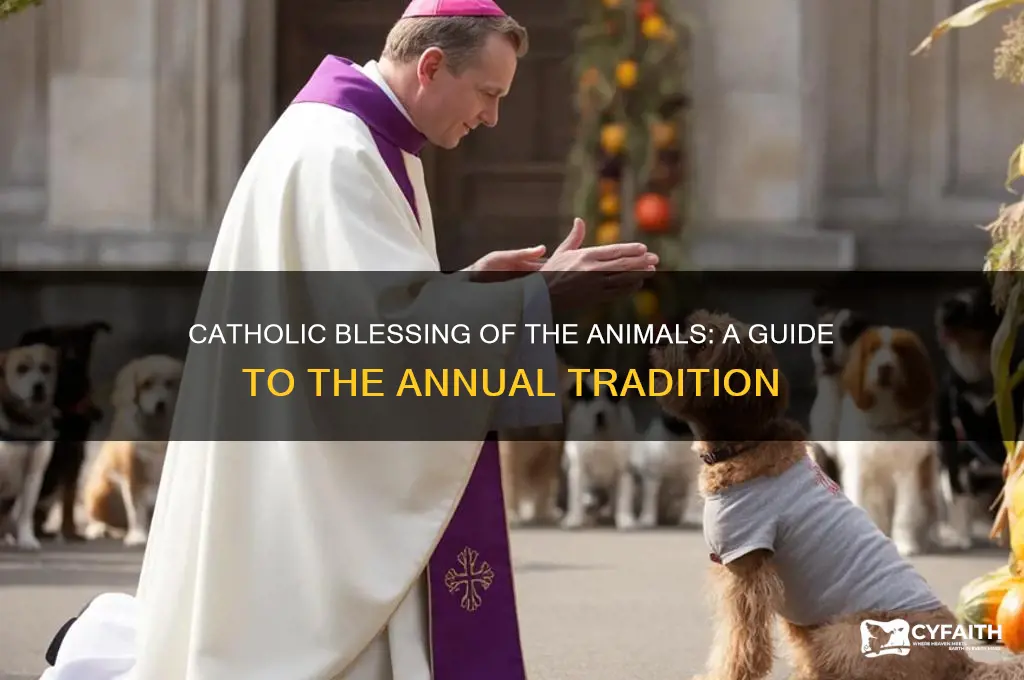 when is the catholic blessing of the animals