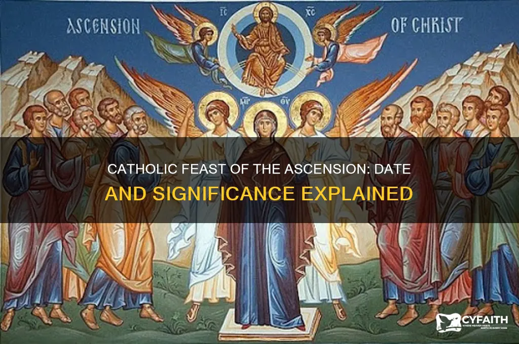 when is the catholic feast of the ascension