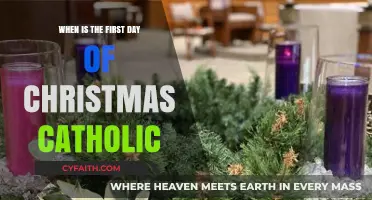Catholic Christmas: Unveiling the First Day of the Festive Season