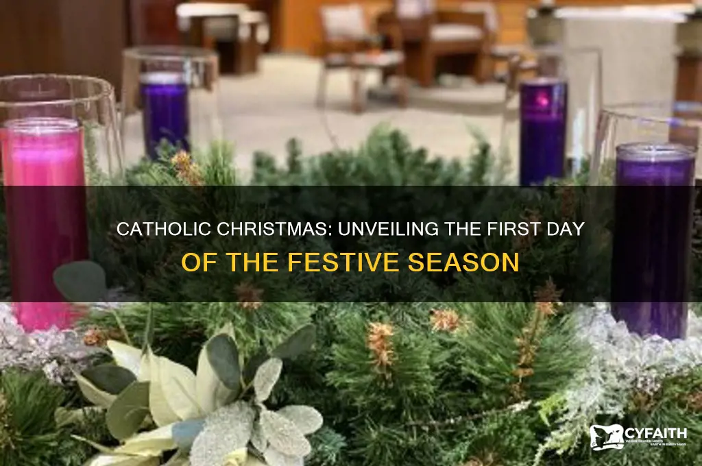 when is the first day of christmas catholic