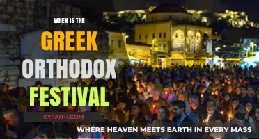 Greek Orthodox Festival Dates: A Guide to Celebrations and Traditions