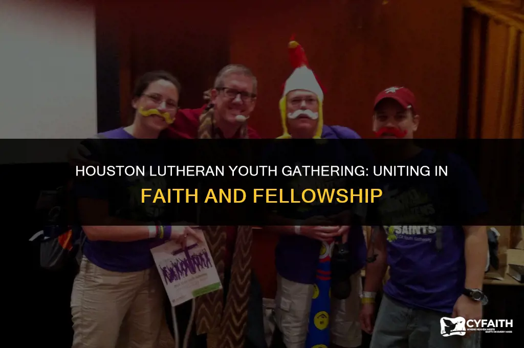 when is the houston youth gathering for lutheran churches