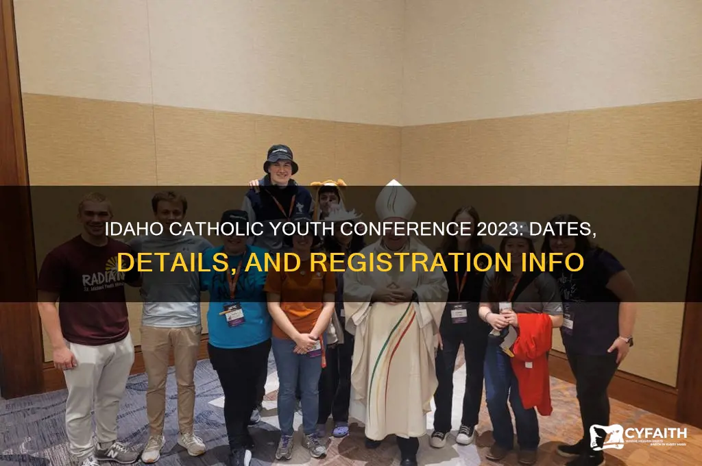 when is the idaho catholic youth conference