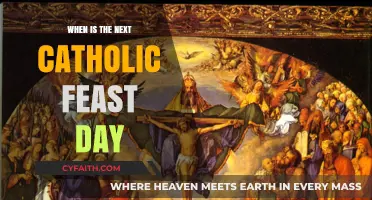 Upcoming Catholic Feast Days: Mark Your Calendar for Holy Celebrations