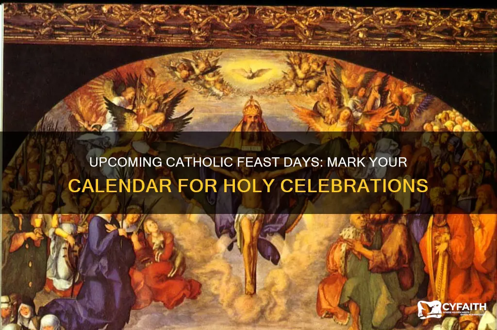 when is the next catholic feast day