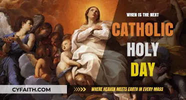 Upcoming Catholic Holy Days: Dates and Significance for Devout Observance