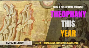When is Theophany Celebrated in the Orthodox Church This Year?