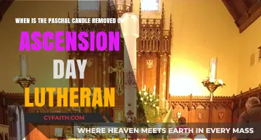 Ascension Day in Lutheranism: The Paschal Candle's Removal Explained