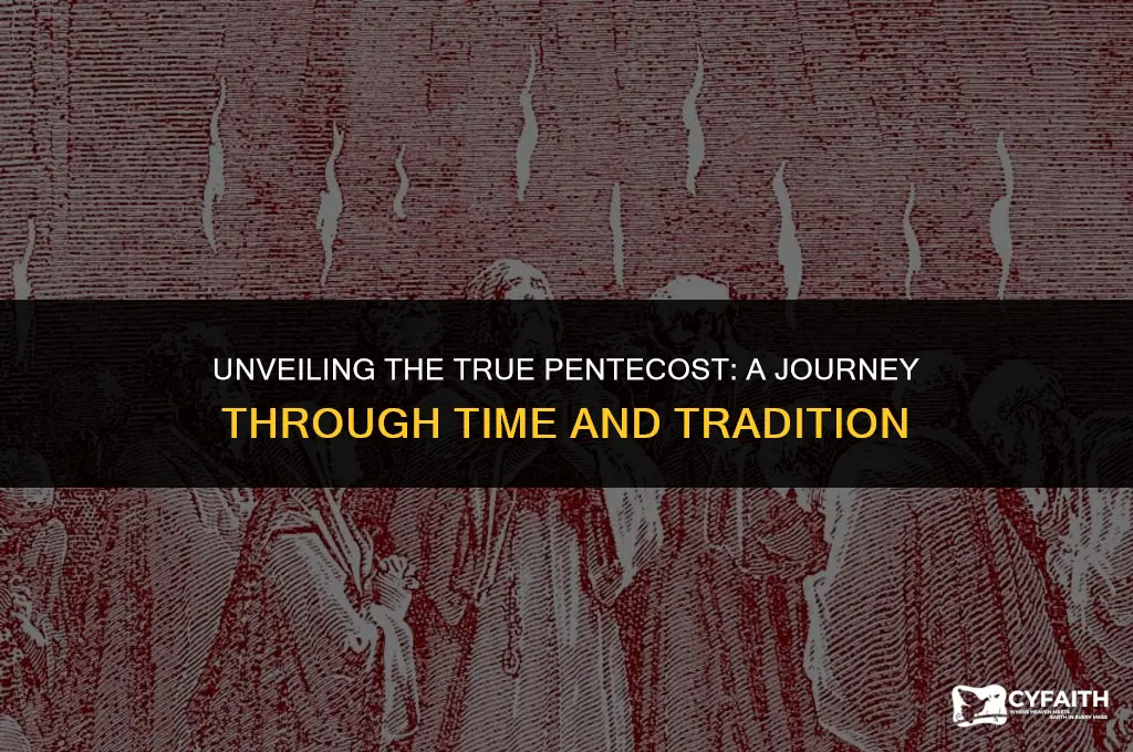 when is the true pentecost